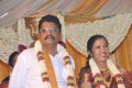 KS Ravikumar with his wife Karpagam Stills
