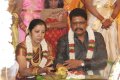 KS Ravikumar with his wife Karpagam Stills