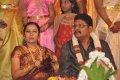 KS Ravikumar with his wife Karpagam Stills