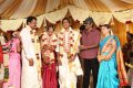 Goundamani with wife Shanthi at KS Ravikumar Daughter Marriage Photos