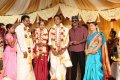 Goundamani with wife Shanthi at KS Ravikumar Daughter Marriage Photos