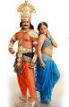 Darshan, Hari Priya in Kurukshetram Movie Stills HD