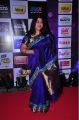 Actress Kushboo in Dark Blue Silk Saree Photos