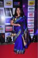 Actress Kushboo Blue Silk Saree Photos