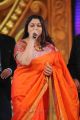 Kushboo Beautiful Saree Stills at Mirchi Music Awards 2012