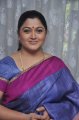 Actress Kushboo in Silk Saree Photos