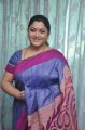 Actress Kushboo in Silk Saree Photos