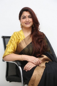 Actress Kushboo Sundar Images @ Rama Banam Movie Interview