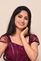 Dia Movie Actress Kushee Ravi Photos in Dark Violet Red Dress