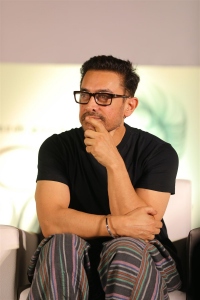 Aamir Khan @ Laal Singh Chaddha Press Meet Stills
