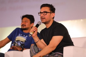 Udhayanidhi Stalin, Aamir Khan @ Laal Singh Chaddha Press Meet Stills