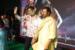 Vishal, Mohan Babu @ Laatti Pre Release Event Tirupati Stills