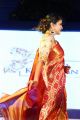 Telugu Actress Lakshmi Manchu Ramp Walk Photos in Silk Saree