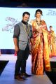 Actress Lakshmi Manchu in Silk Saree Ramp Walk Photos