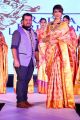 Actress Lakshmi Manchu in Silk Saree Ramp Walk Photos