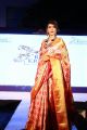 Actress Lakshmi Manchu in Silk Saree Ramp Walk Photos