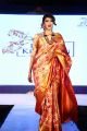 Actress Lakshmi Manchu in Silk Saree Ramp Walk Photos