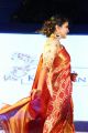 Actress Lakshmi Manchu in Silk Saree Ramp Walk Photos