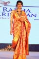 Actress Lakshmi Manchu in Silk Saree Ramp Walk Photos