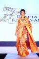 Actress Lakshmi Manchu in Silk Saree Ramp Walk Photos