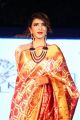 Actress Lakshmi Manchu in Silk Saree Ramp Walk Photos