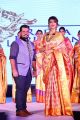 Actress Lakshmi Manchu in Silk Saree Ramp Walk Photos