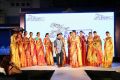 Actress Lakshmi Manchu in Silk Saree Ramp Walk Photos