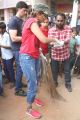 Lakshmi Manchu Swachh Bharat in Film Nagar Photos