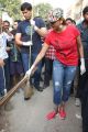 Lakshmi Manchu & Andy Srinivasan @ Swachh Bharat in Film Nagar Photos