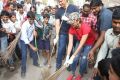 Lakshmi Manchu & Andy Srinivasan @ Swachh Bharat in Film Nagar Photos