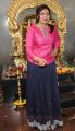 Actress Lakshmi Menon Images in Pink Top & Black Long Skirt