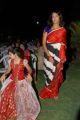 Manchu Lakshmi Prasanna in Red Saree Stills