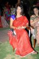 Manchu Lakshmi Prasanna in Red Saree Stills