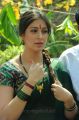 Lakshmi Roy Green Saree Photos at Rani Ranamma Movie Launch