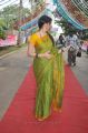 Tamil Heroine Lakshmi Rai in Green Saree Beautiful Photos