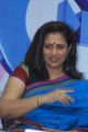 Tamil Actress Lakshmi Ramakrishnan in Blue Saree Stills