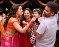 Actress Catherine Tresa @ Lalitha Shobi Daughter Syamantakamani Ashvika 2nd Birthday Celebration Photos