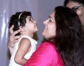 Kushboo @ Lalitha Shobi Daughter Syamantakamani Ashvika 2nd Birthday Celebration Photos