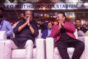 Rajinikanth, Subaskaran Allirajah @ Lal Salaam Audio Launch Stills