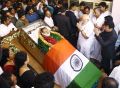 Narendra Modi, Vidyasagar Rao Pay Last Respect to CM Jayalalitha Photos