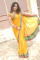 Telugu Actress Latha in Yellow Saree Photos