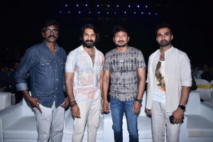 Balasubramaniem,, Ramana, Udhayanidhi Stalin, Nandha @ Laththi Movie Teaser Launch Stills