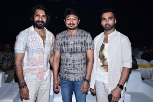 Ramana, Udhayanidhi Stalin, Nandha @ Lathi Movie Teaser Launch Stills