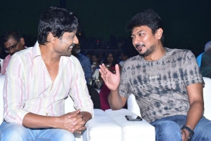 SJ Suryah, Udhayanidhi Stalin @ Laththi Movie Teaser Launch Stills