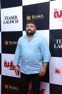 KE Gnanavel Raja @ Lathi Movie Teaser Launch Stills