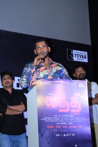 Actor Vishal @ Laththi Movie Trailer Launch Stills