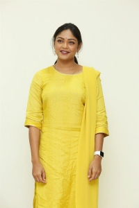 Actress Lavanya Sahukara Photos in Yellow Dress