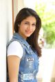 Actress Lavanya Tripathi in Jeans Jacket Stills @ Radha Movie Interview