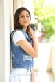 Actress Lavanya Tripathi in Jeans Jacket Stills @ Radha Movie Interview