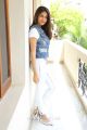 Actress Lavanya Tripathi in Jeans Jacket Stills @ Radha Movie Interview